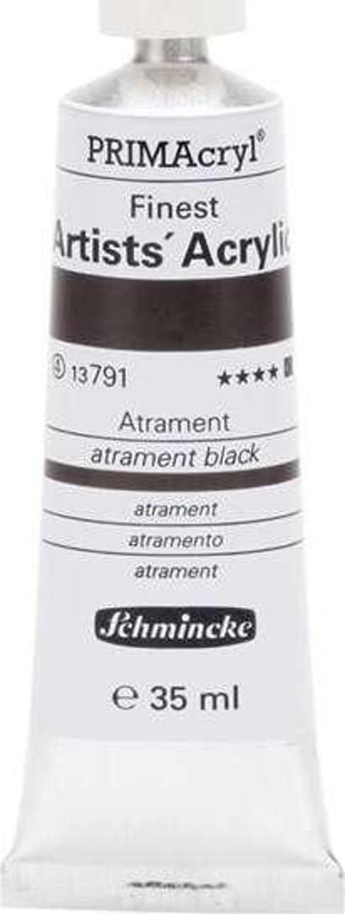 PRIMAcryl Artists Profesyonel Akrilik Boya 35 ml Seri 4 Atrament Black 13791