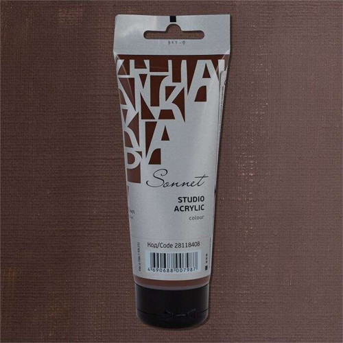 Sonnet Akrilik Boya 120 ml Burnt Umber 408