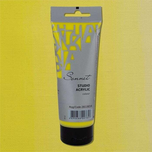 Sonnet Akrilik Boya 120 ml Lemon 214
