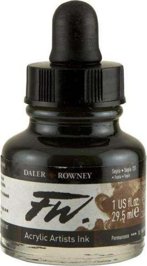 FW Ink Likit Akrilik Mürekkep 29.5 ml Sepia 2784