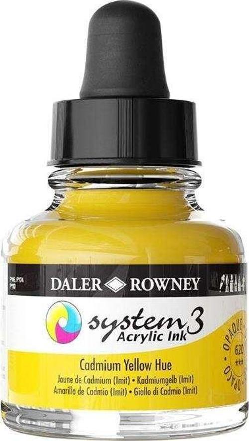 System3 Akrilik Mürekkep 29.5 ml Cadmium Yellow Hue 620