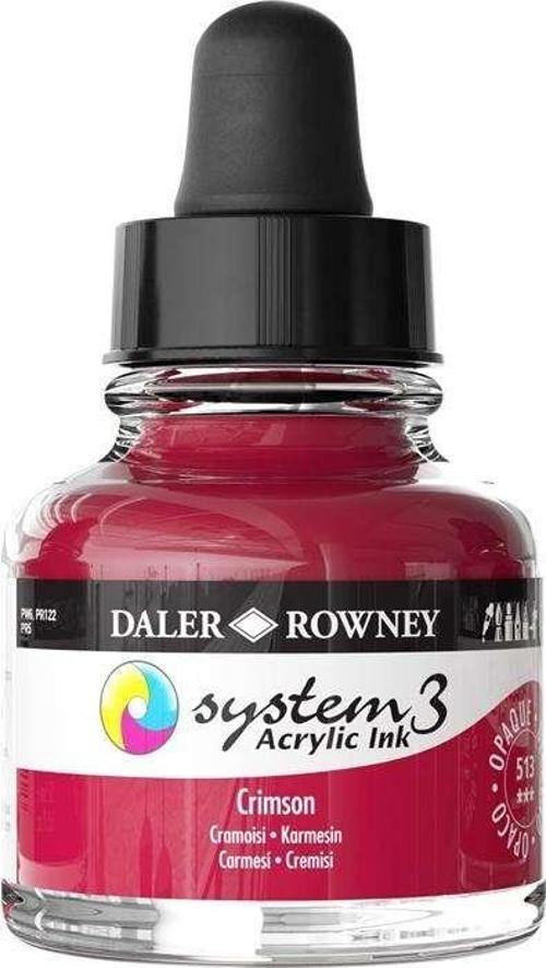 System3 Ink Akrilik Mürekkep 29.5 ml Crimson