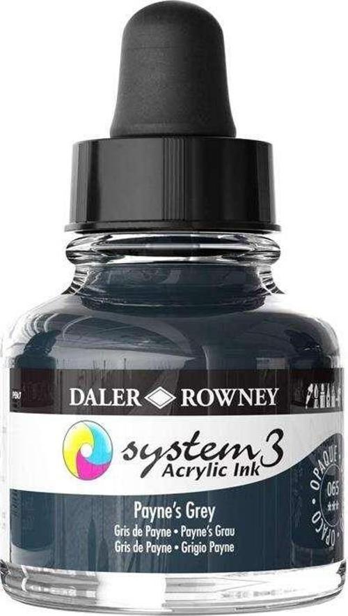 System3 Ink Akrilik Mürekkep 29.5 ml Paynes Grey