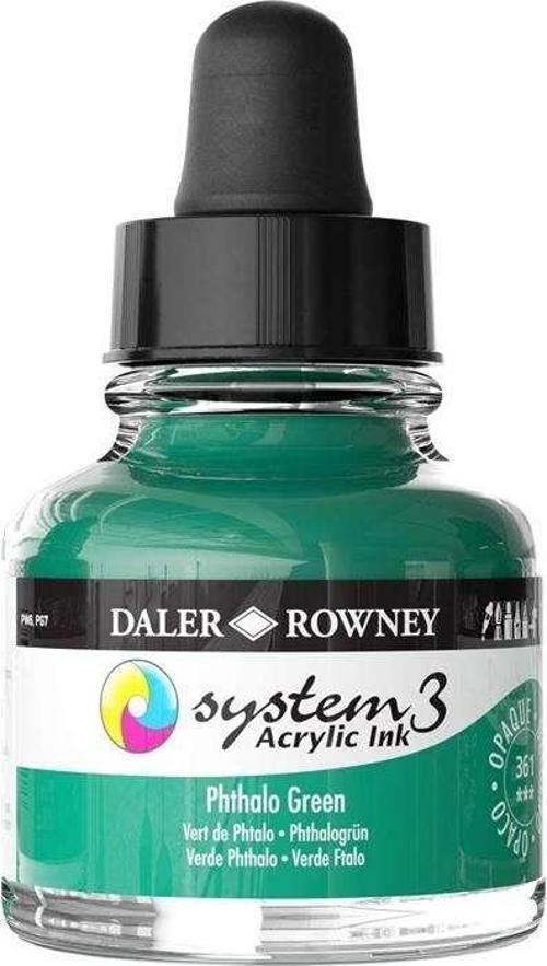 System3 Ink Akrilik Mürekkep 29.5 ml Phthalo Green