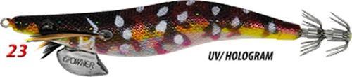 51882 Draw Squid ED-3,5 - UV Brown Marble