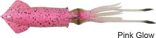 3D TPE Swim Squid 125mm 25g 2 Adet Suni Yem Pink Glow
