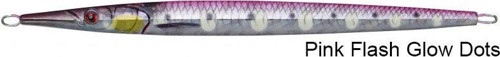 3D Needle Jig 150 gr 23 cm Suni Yem Pink Flash Glow Dots