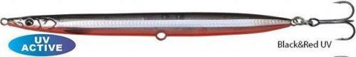 Sandeel Pencil 125 mm 19 gr Suni Yem Black Red UV