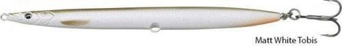 Sandeel Pencil 125 mm 19 gr Suni Yem Matt White Tobis