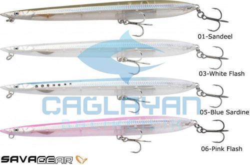 Sandeel Surf Walker 125 10 gr Suni Yem 06-Pink Flash