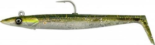 Sandeel V2 14 cm 33 gr Green Silver 2+1