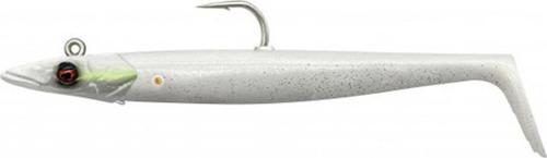 Sandeel V2 14 cm 33 gr White Pearl Silver 2+1