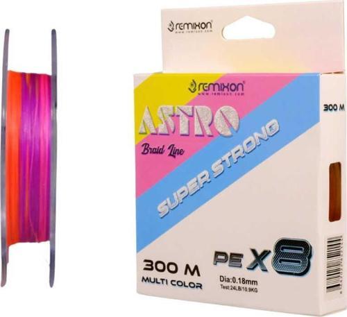 Astro 8X 0.13mm 300m M.Color İp Misina