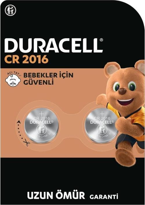 Düğme Pil 2016 2'li - 3 Volt