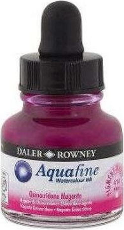 Aquafine Ink 29.5 ml Sulu Boya Mürekkebi Quinacridone Magenta 414