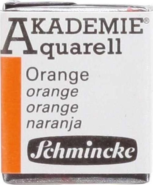 Akademie Yarım Tablet Sulu Boya Orange