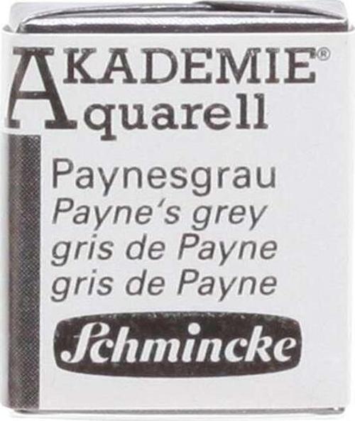 Akademie Yarım Tablet Sulu Boya Payne’s Grey