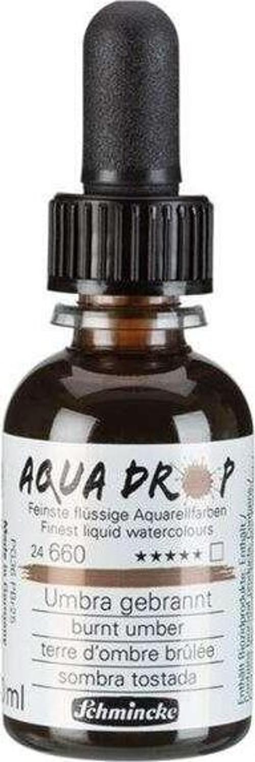 Aqua Drop Sıvı Sulu Boya 30 ml Burnt Umber