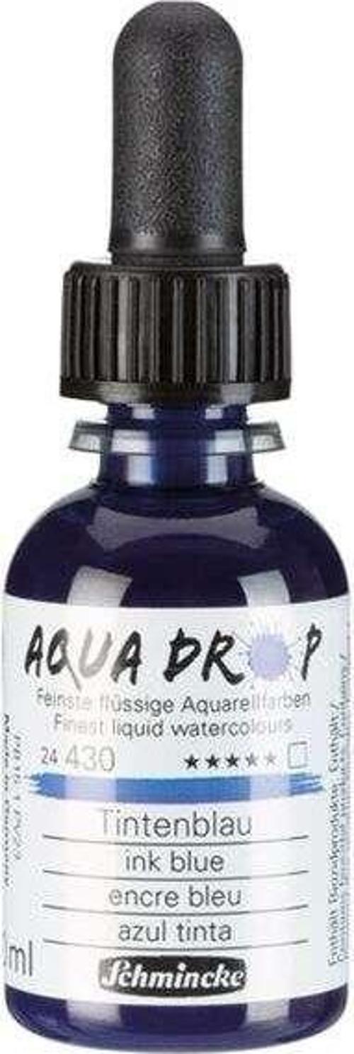 Aqua Drop Sıvı Sulu Boya 30 ml Ink Blue