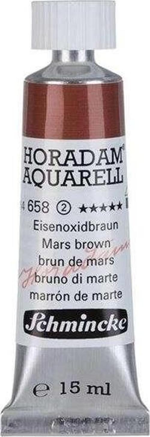 Horadam Tüp Sulu Boya 15 ml Seri 2 Mars Brown 658