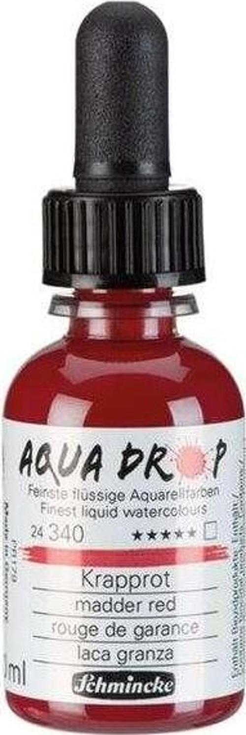 Aqua Drop Sıvı Sulu Boya 30 ml Madder Red