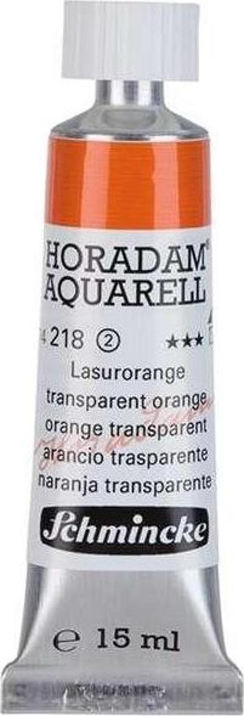 Horadam Tüp Sulu Boya 15 ml Seri 2 Transparent Orange 218