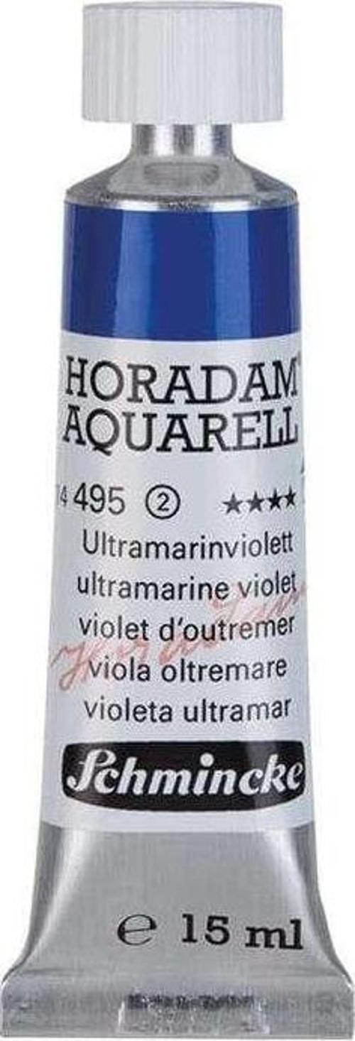 Horadam Tüp Sulu Boya 15 ml Seri 2 Ultramarine Violet 495