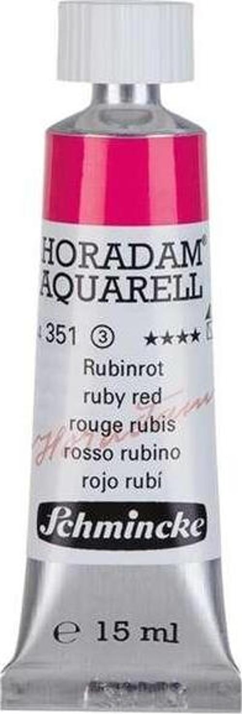 Horadam Tüp Sulu Boya 15 ml Seri 3 Ruby Red 346