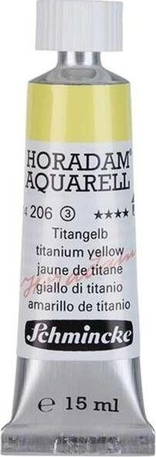 Horadam Tüp Sulu Boya 15 ml Seri 3 Titanium Yellow 206