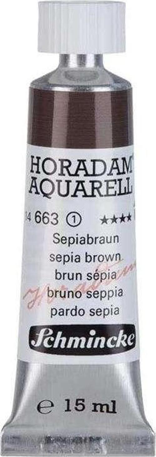 Horadam Seri 1 Tüp Sulu Boya 15 ml Sepia Brown 663