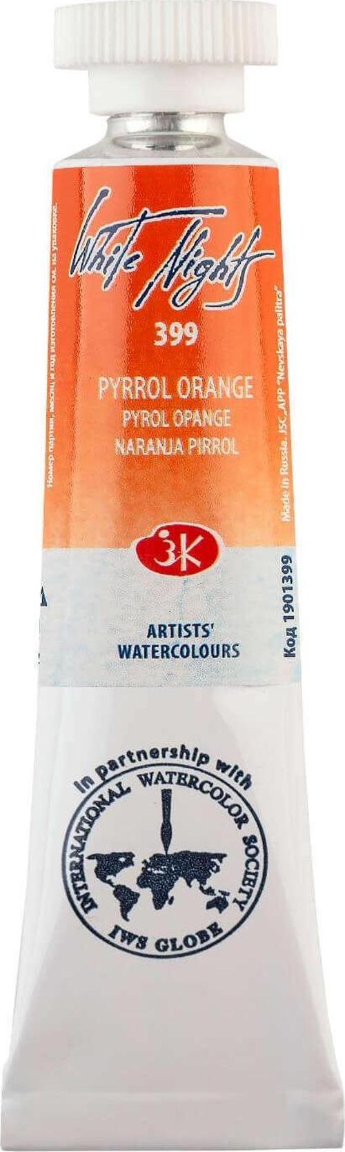 White Nights Extra-Fine Tüp Sulu Boya 10 ml Pyrrol Orange 399