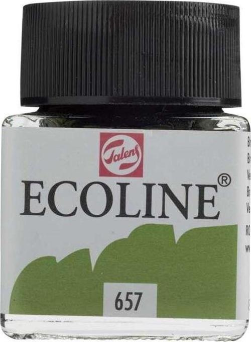 Ecoline Sıvı Sulu Boya 30 ml Bronze Green 657