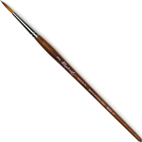 8504 Precision Sentetik Samur Kılı Yuvarlak Fırça N3
