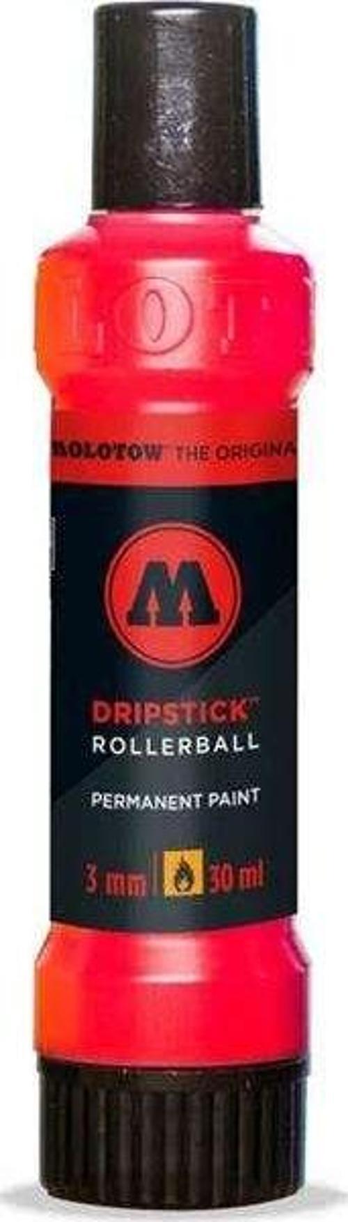 862DS Dripstick Permanent Paint Rollerball 3 mm Uç 30 ml Traffic Red 862002