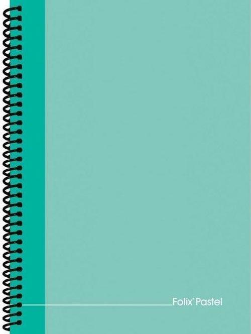 Pastel 17x24 Spiralli 70 gr Beyaz Kağıt Sert Kapak 120 Yaprak Düz Flx-822579