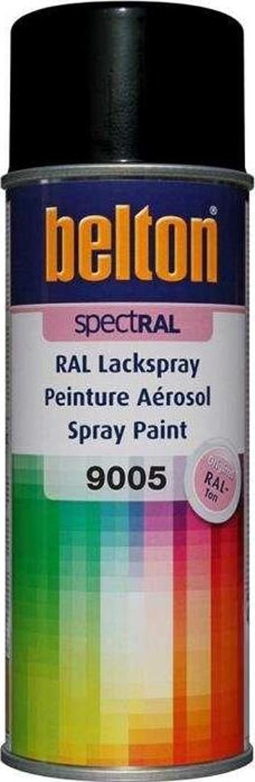 Belton SpectRAL Sprey Boya 400 ml Jet Black 9005