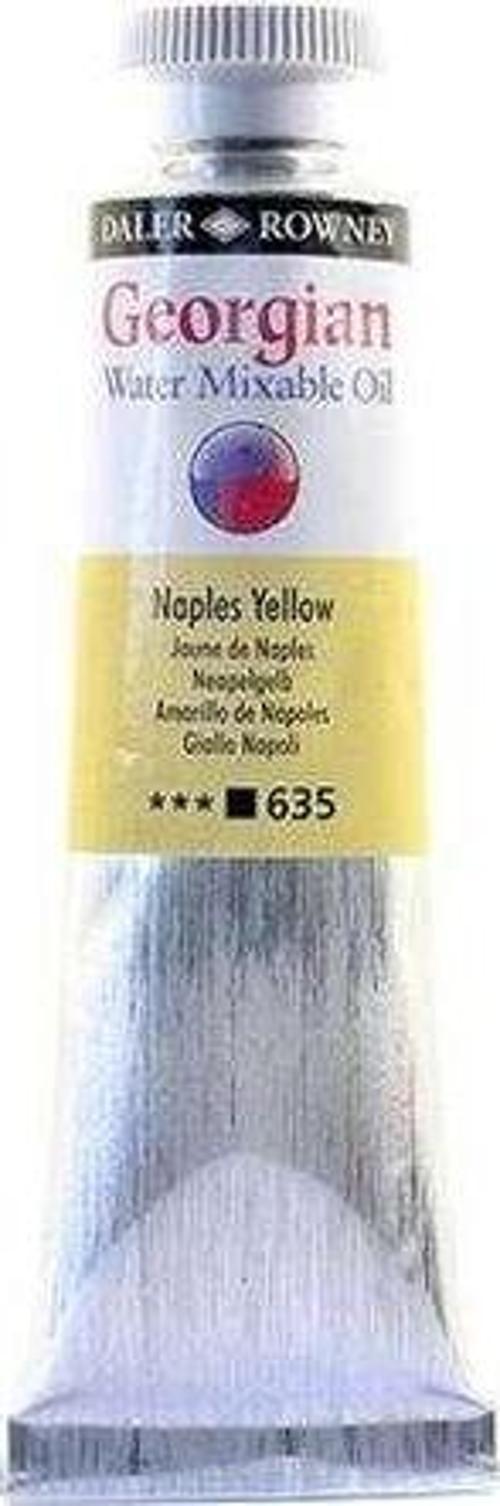 Georgian Water Mixable Yağlı Boya 37 ml Naples Yellow 635