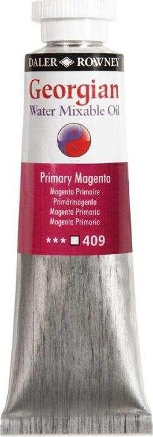 Georgian Water Mixable Yağlı Boya 37 ml Primary Magenta 409