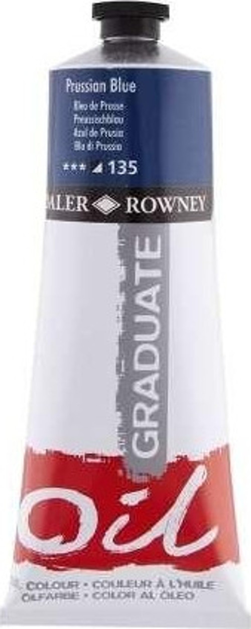 Graduate Yağlı Boya 200 ml Prussian Blue 135