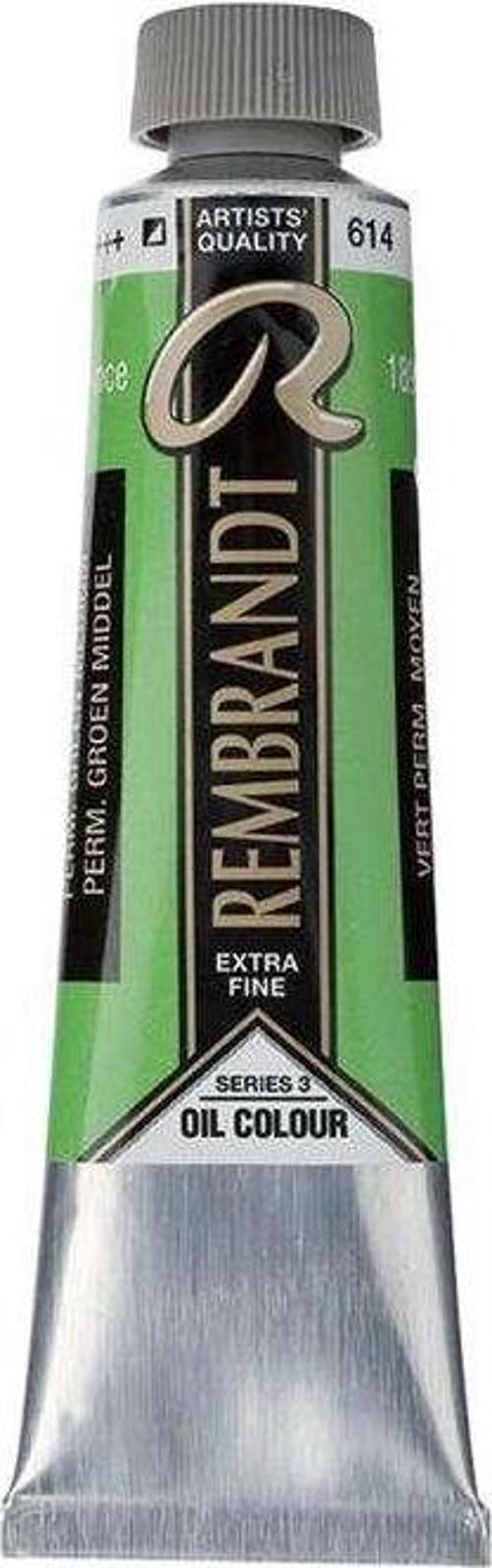 Yağlı Boya 40 ml Seri 3 Permanent Green Medium 614