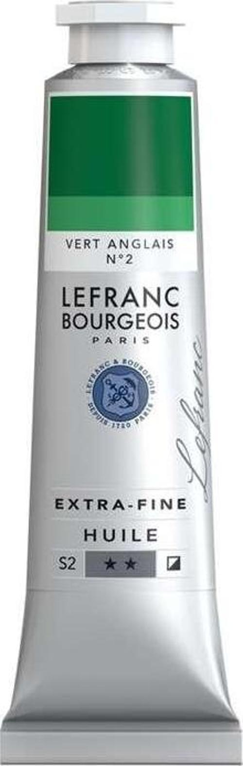 Lefranc & Bourgeois Artist Yağlı Boya 40 ml Seri 2 Chrome Green Medium Deep 506