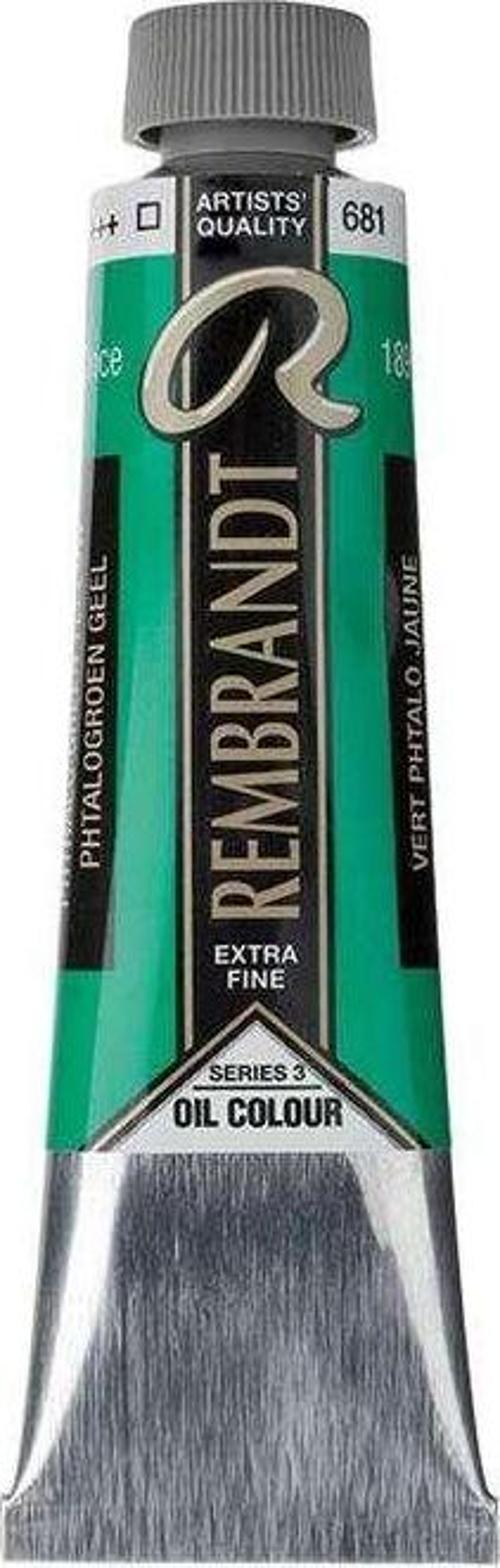 Yağlı Boya 40 ml Seri 3 Phthalo Green Yellow 681