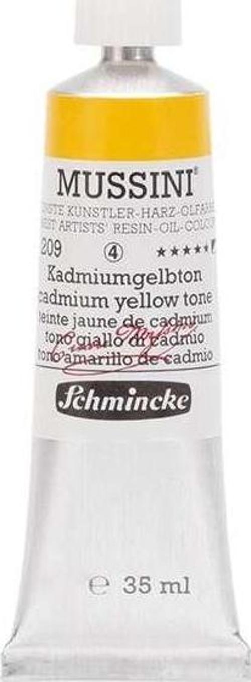 Mussini Artists Profesyonel Yağlı Boya 35 ml Seri 4 Brillant Yellow 10209