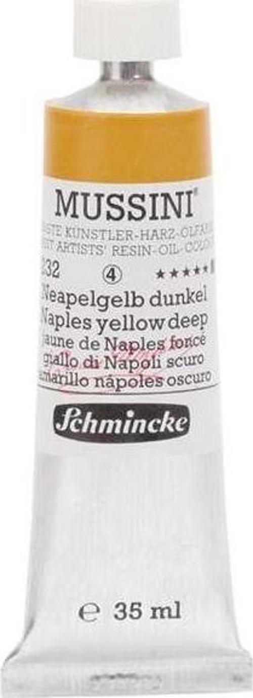 Mussini Artists Profesyonel Yağlı Boya 35 ml Seri 4 Naples Yellow Deep 10232