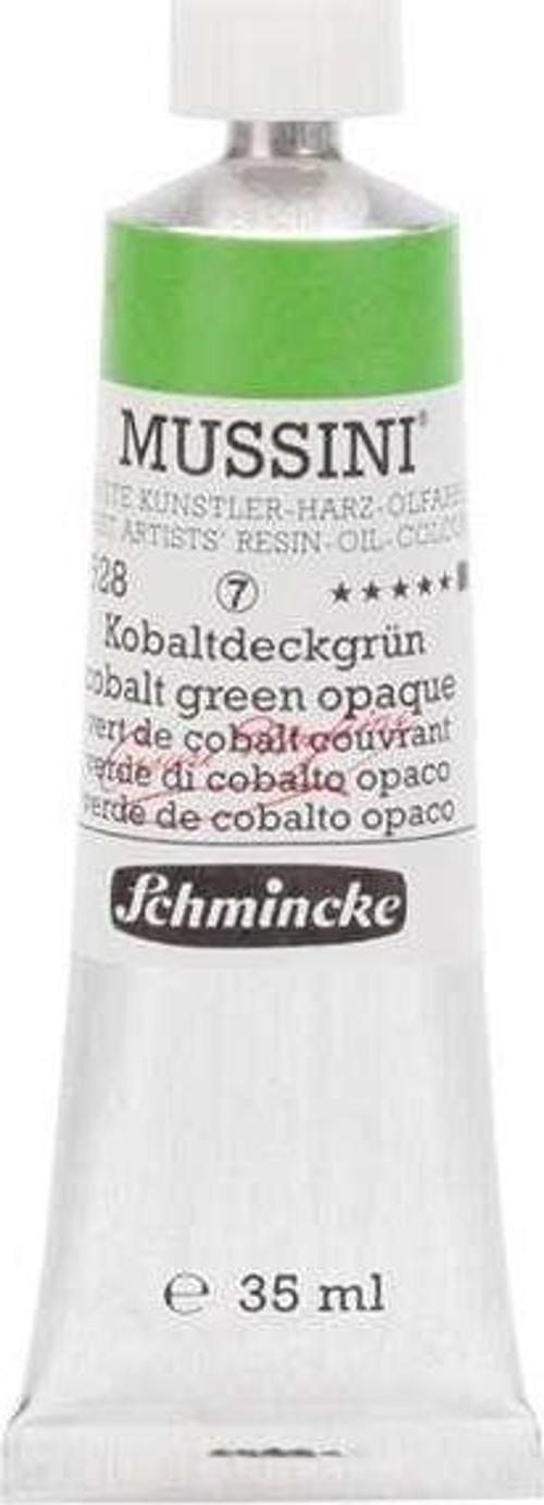 Mussini Artists Profesyonel Yağlı Boya 35 ml Seri 5 Cobalt Green Opaque 10528