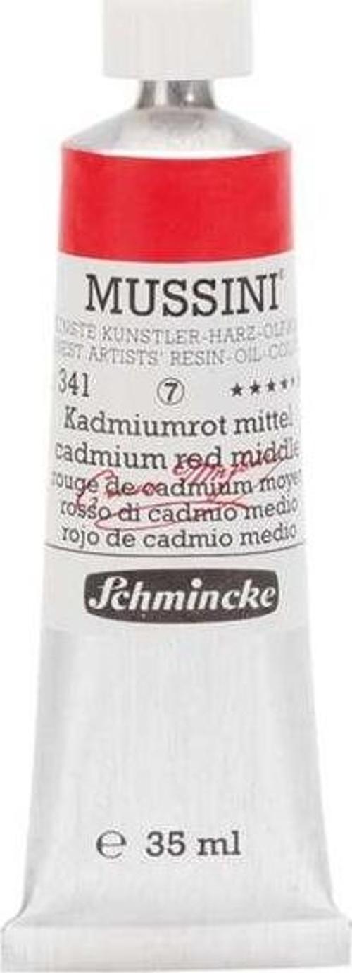 Mussini Artists Profesyonel Yağlı Boya 35 ml Seri 6 Cadmium Red Medium 10341