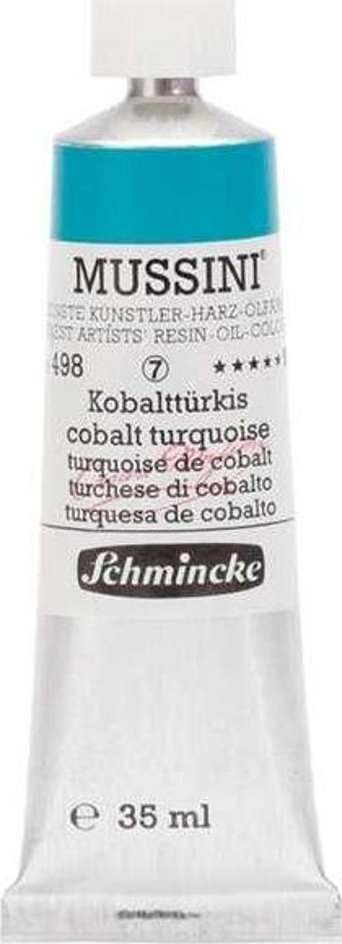 Mussini Artists Profesyonel Yağlı Boya 35 ml Seri 6 Cobalt Turquoise 10498