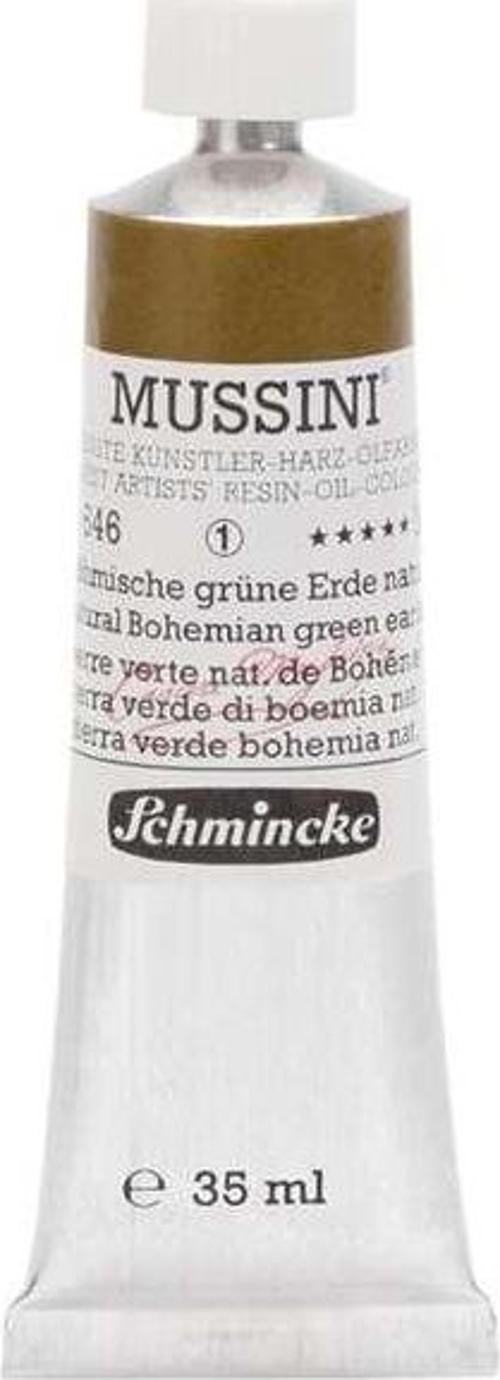 Mussini Profesyonel Yağlı Boya 35 ml Seri 1 Naturel Bohemian Green Earth 646