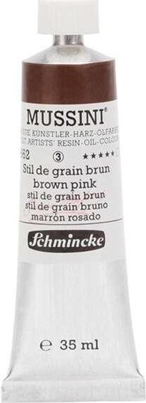 Mussini Profesyonel Yağlı Boya 35 ml Seri 3 Brown Pink 662