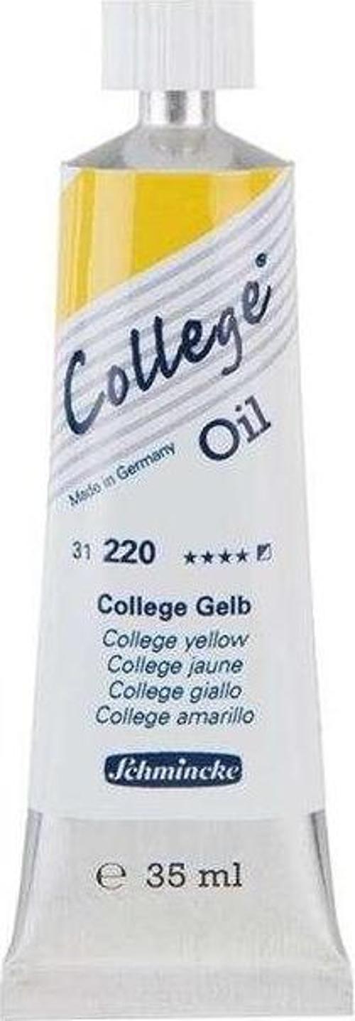 College Oil Yağlı Boya 35 ml College Yellow